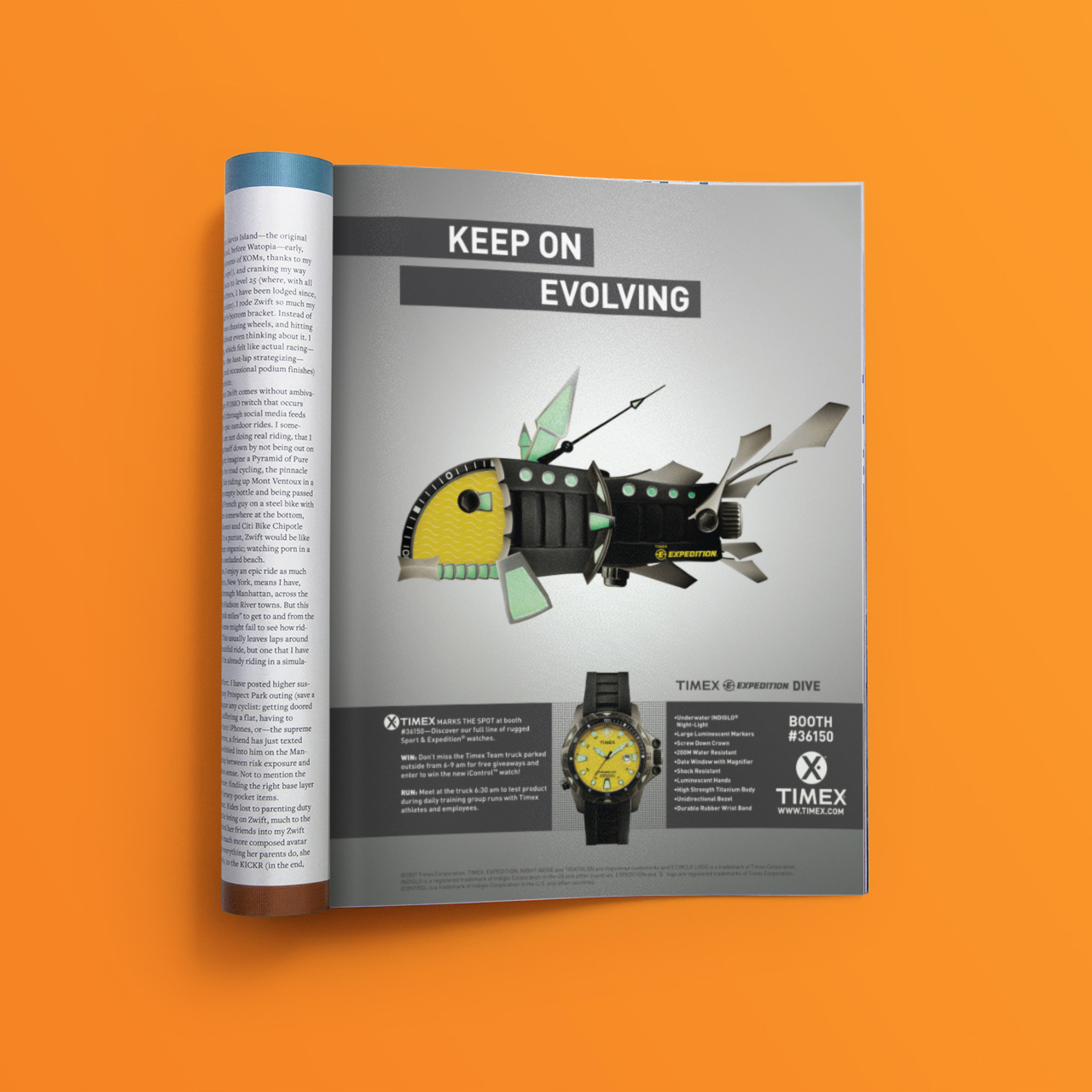 Timex Keep On Evolving Ad