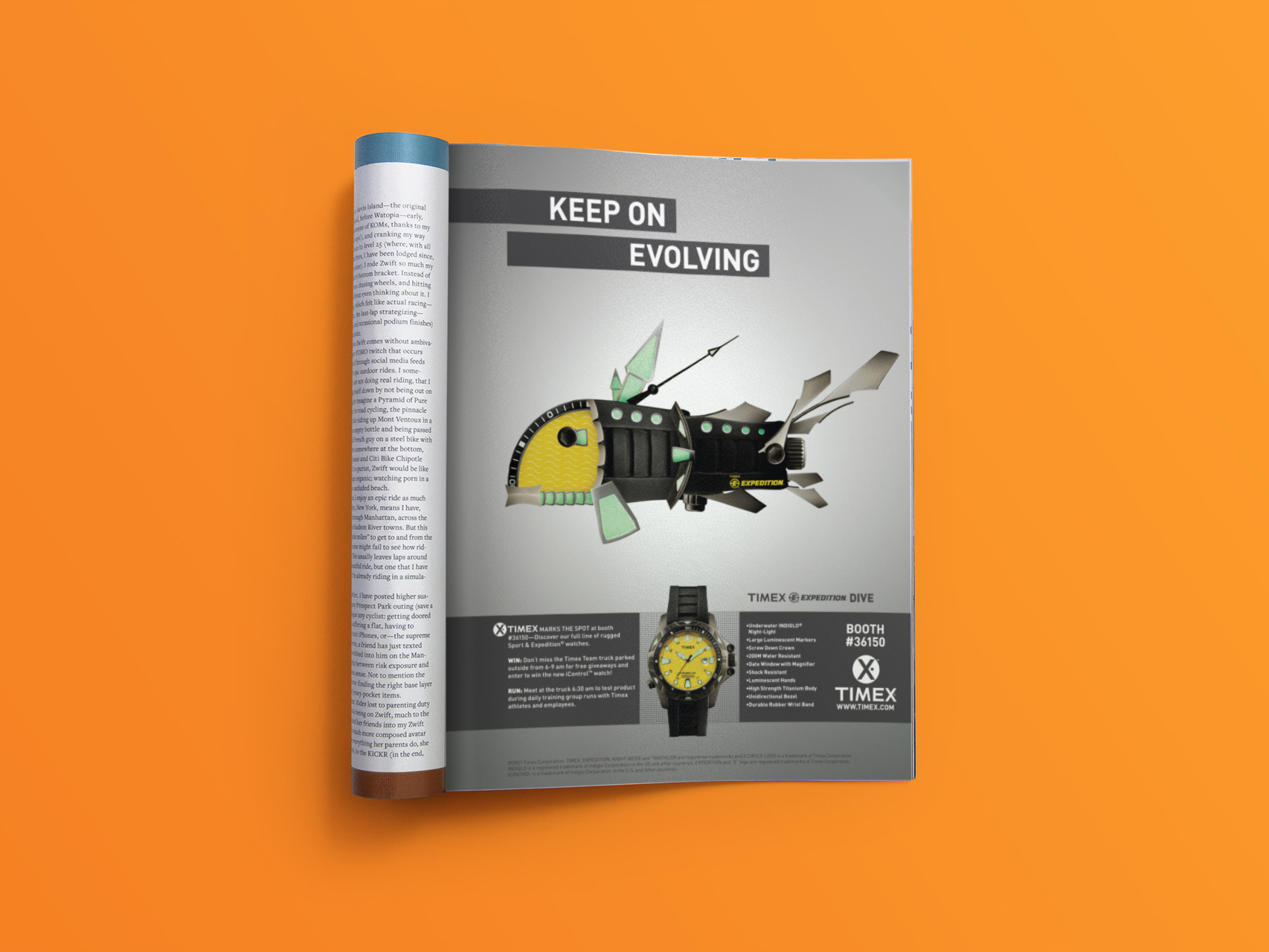 Timex Keep On Evolving Ad